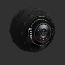 Rechargeable High Intensity Vibration Massage Ball For Muscle And Fitness, Electric Fascia Release For Neck, Back And Feet, USB Charging, For Hee (Option: Black)