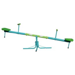 Seesaw,Swiveling 360 Degrees Toddlers Sit And Spin Teeter Totter, Kids Outdoor Play Equipment For Backyard Playground (Option: Defaulttitle)