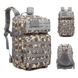 Outdoor Mountaineering Bag Tactical Leisure Bag Army Fan Travel Computer Bag Individual Soldier Package (Option: ACU color)