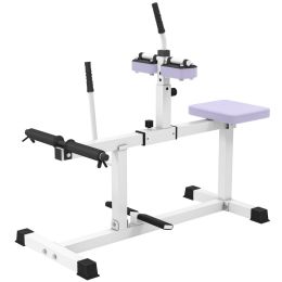 Adjustable Steel Seated Calf Raise Exercise Strength Training Gym Equipment, Purple (Option: Purple-1090x480x150 mm)