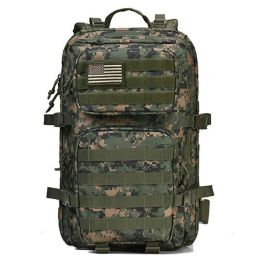 Outdoor Mountaineering Bag Tactical Leisure Bag Army Fan Travel Computer Bag Individual Soldier Package (Option: Digital Jungle)