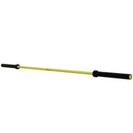 7.2ft Weight Bar, Olympic Bar with Rotating Sleeves, Non-Slip Knurling Grip, 1500lbs Weight Capacity, Yellow (Option: Yellow-2250x100x100 mm)