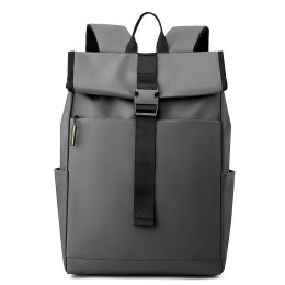 Casual Fashion Backpack For Men Women New Laptop Backpack Oxford Cloth Waterproof Short Distance Travel Backpack Men Black (Option: Dark Gray)