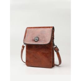 Fashion Simple Large Capacity Mobile Phone Bag Mini Crossbody Bag (Option: Yellow)
