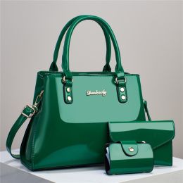 Portable Women's Fashion Shoulder Messenger Bag (Option: Green)