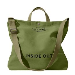 Large Capacity Shopping Bags Woman Black Canvas Tote Bag High-End Versatile Shoulder Bag (Option: Style1)