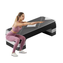 Aerobic Exercise Step Platform for Home Gym (Type: Fitness Supplies, Color: Gray)