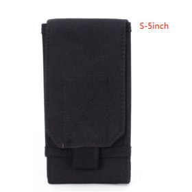 Molle Mobile Phone Bag Waist Bag Men's Sports Running Coin Purse Universal Multifunctional Vertical Belt Portable Wear Belt (Option: 1style-S 5inch)