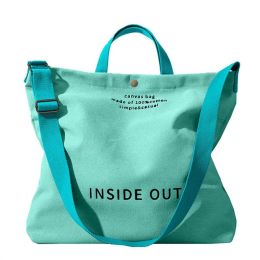 Large Capacity Shopping Bags Woman Black Canvas Tote Bag High-End Versatile Shoulder Bag (Option: Style2)