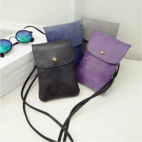 OLD WORLDLY CHARM Crossbody Bags In Matt Dusty Finish (Option: Blue)